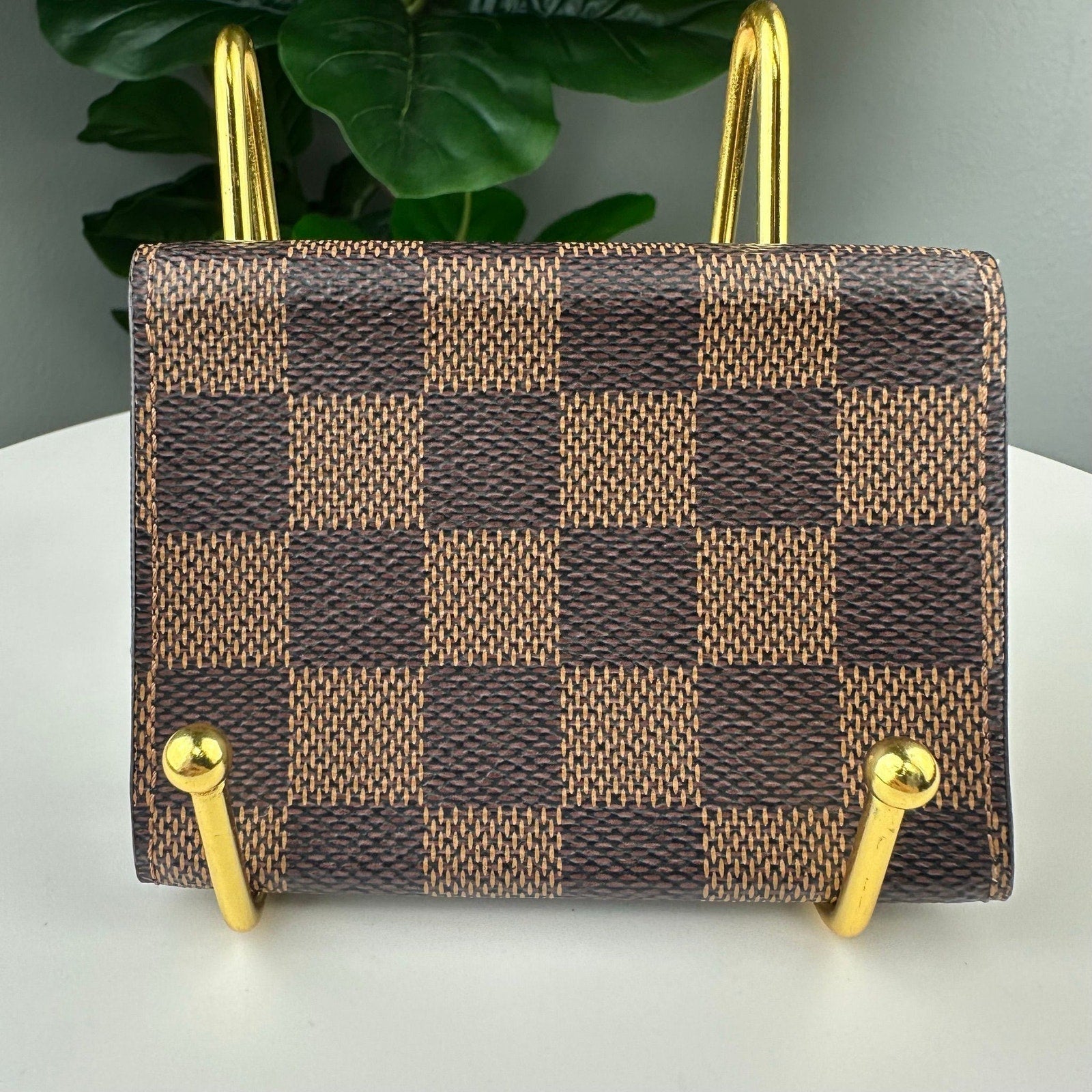 💎✨Authentic Louis Vuitton Damier Ebene Business Card Holder