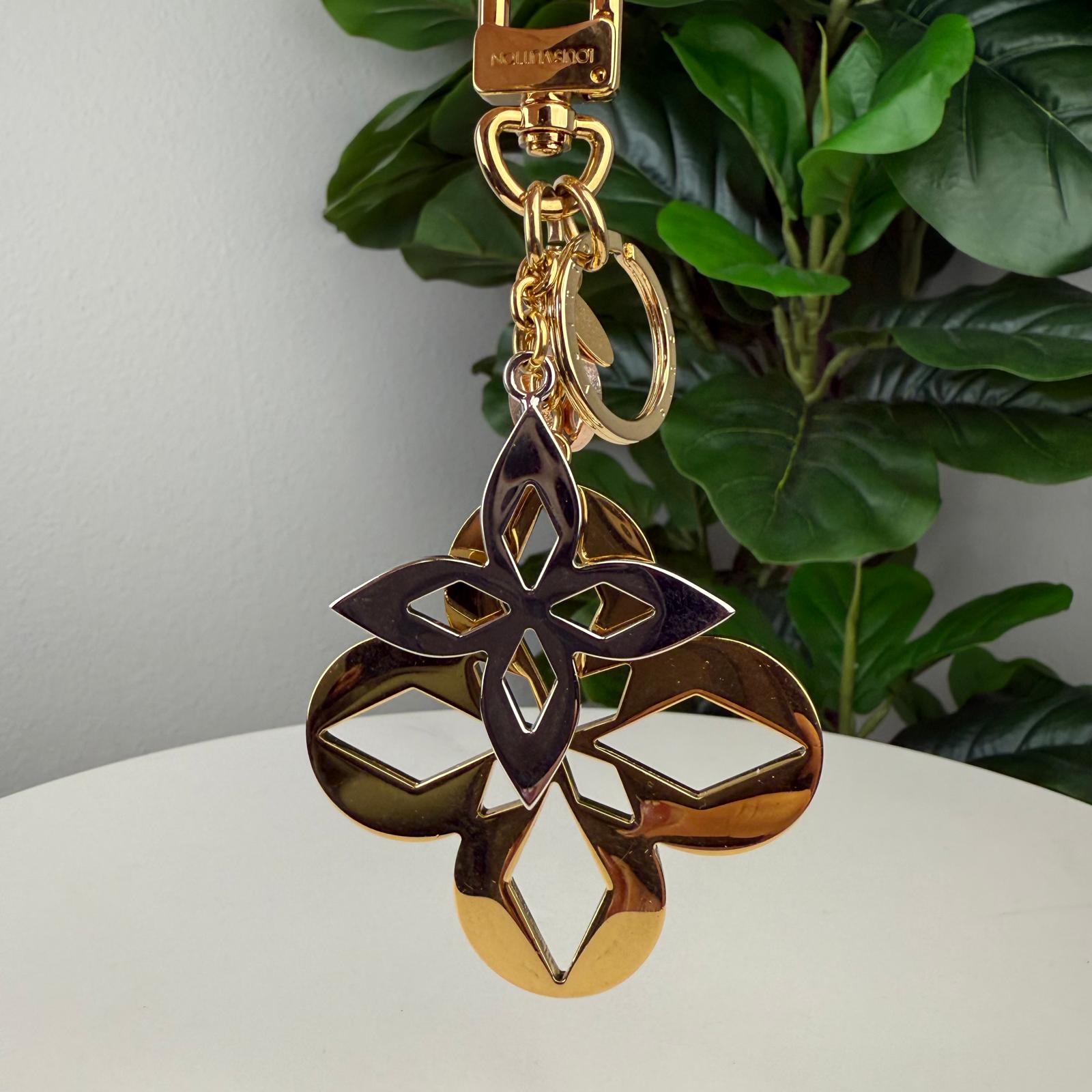 💎Authentic LOUIS VUITTON Malletage Blossom Bag Charm