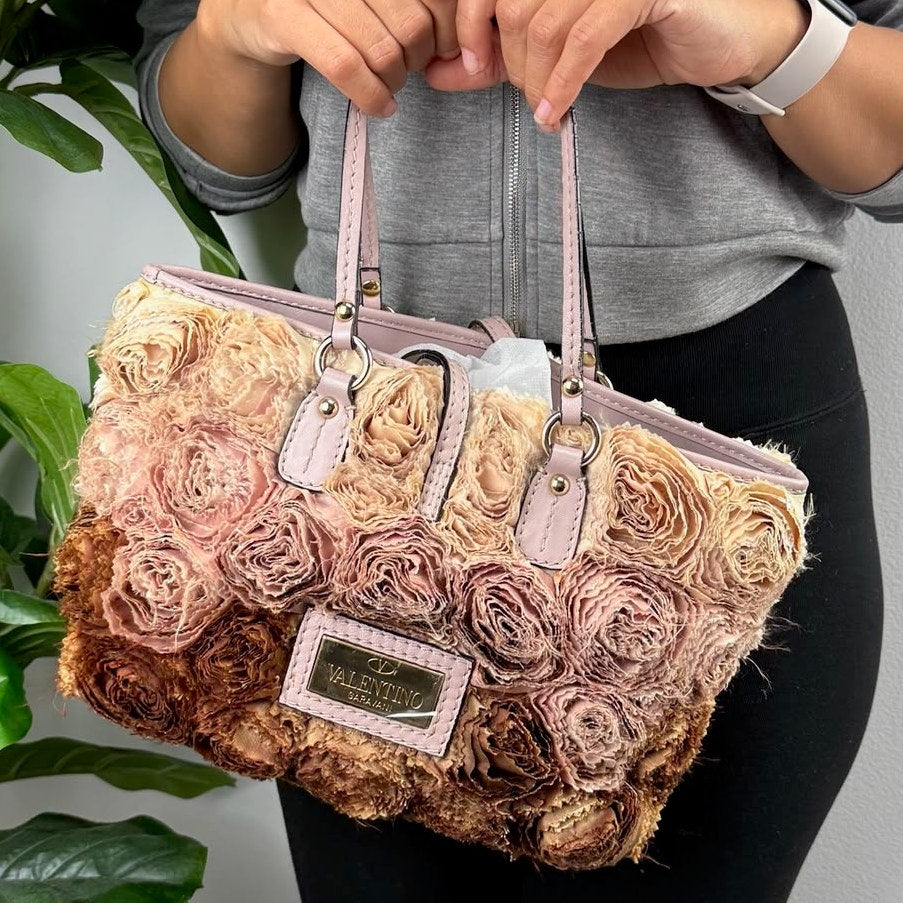 Authentic Valentino Garavani Rosier Tote Bag
