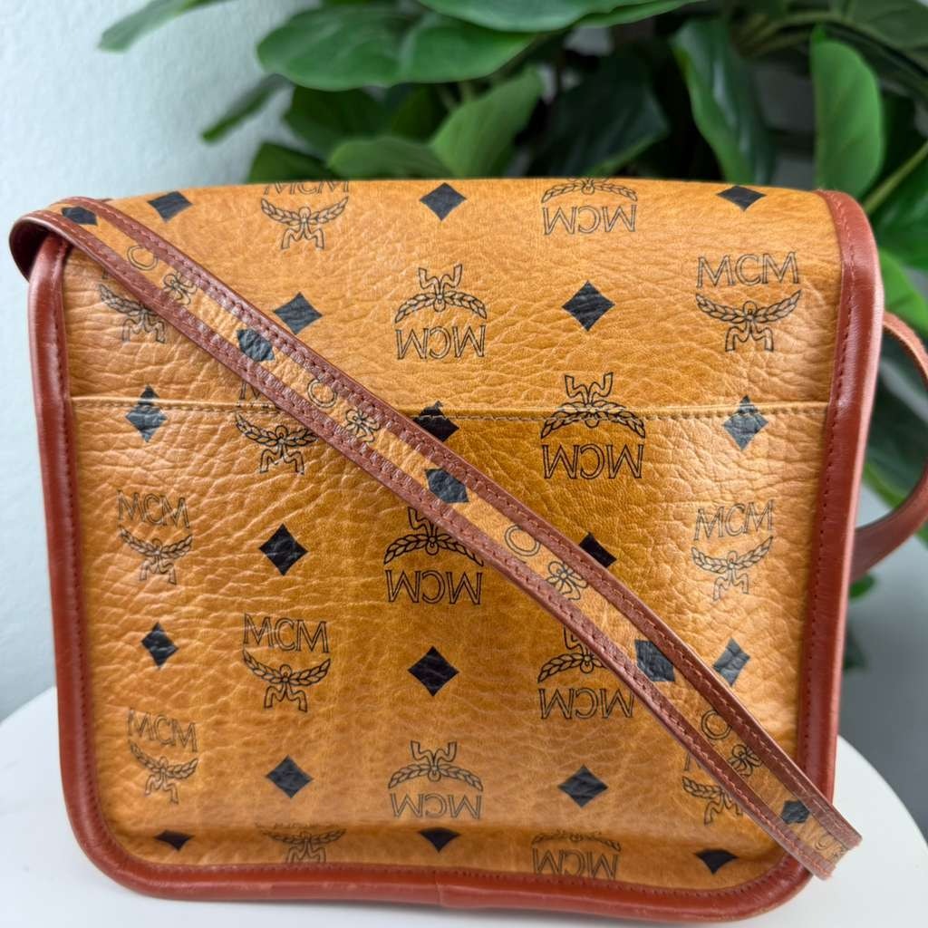 💎✨Authentic MCM Visetos Crossbody Bag
