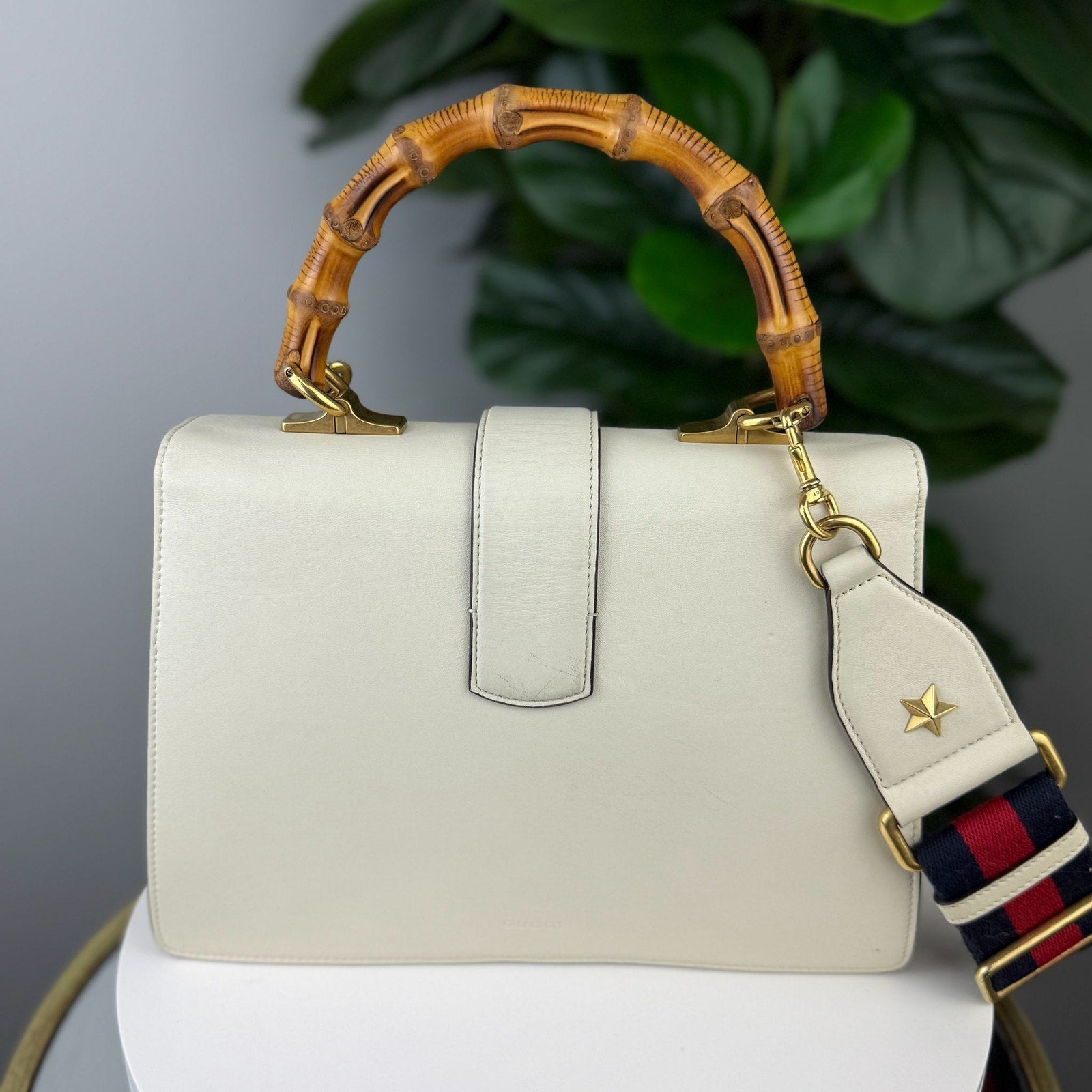 LIMITED EDITION Gucci Dionysus Bamboo Top Handle Bag