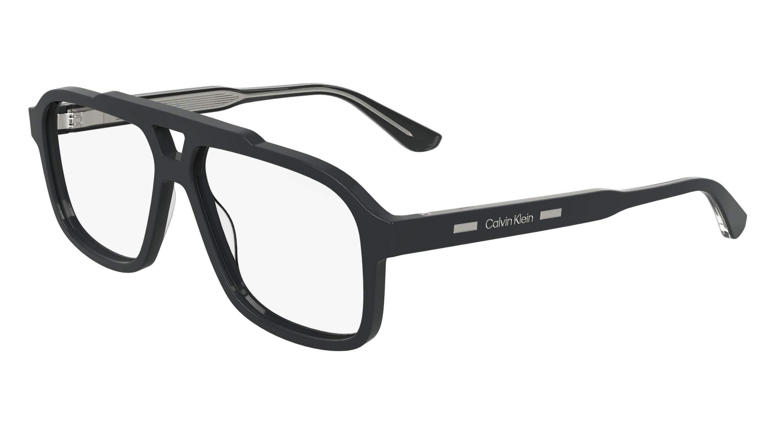Authentic Calvin Klein CK24549MAG-SET Men's Eyeglasses Dark Grey 57-13-145