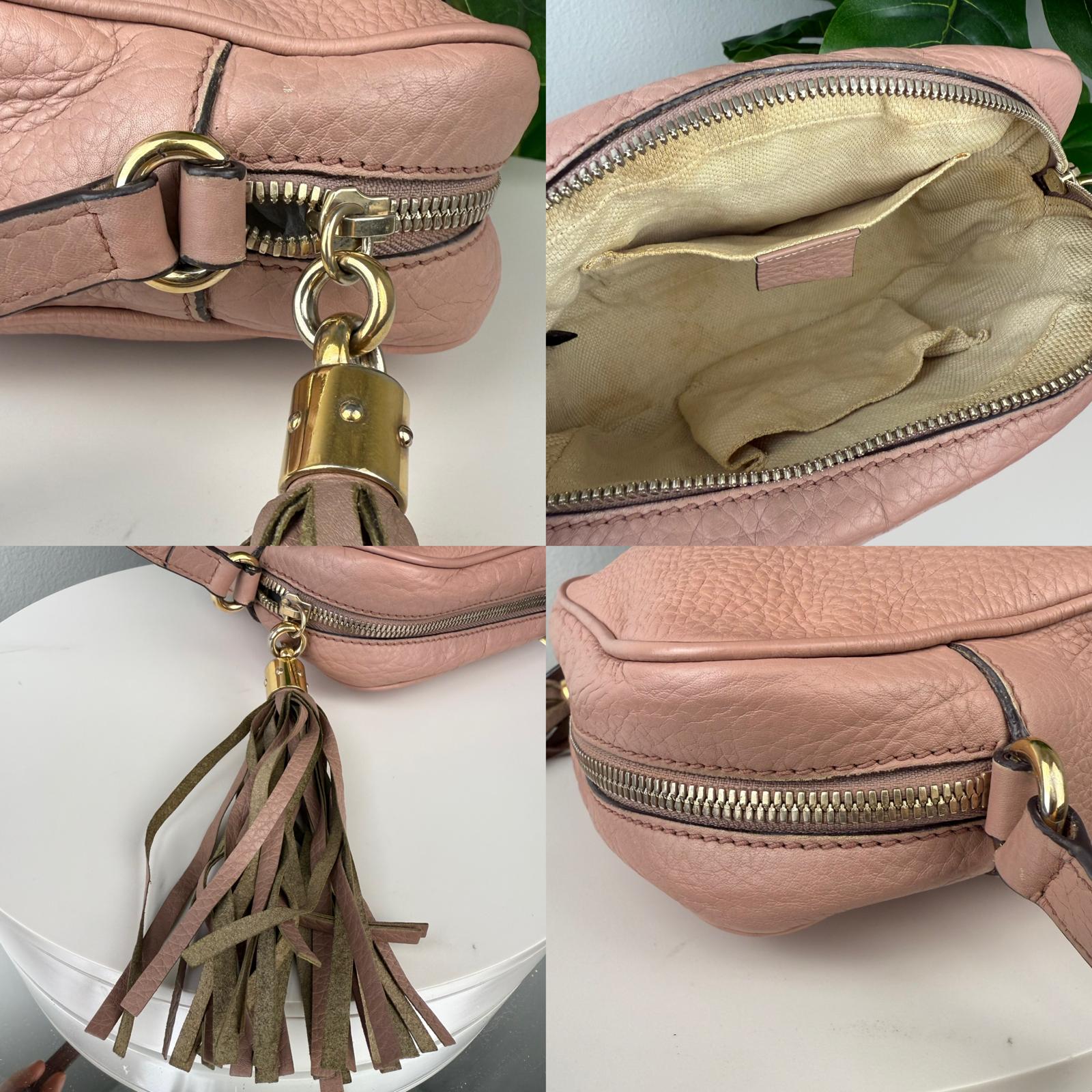 Authentic Gucci Soho Disco Crossbody Shoulder Bag