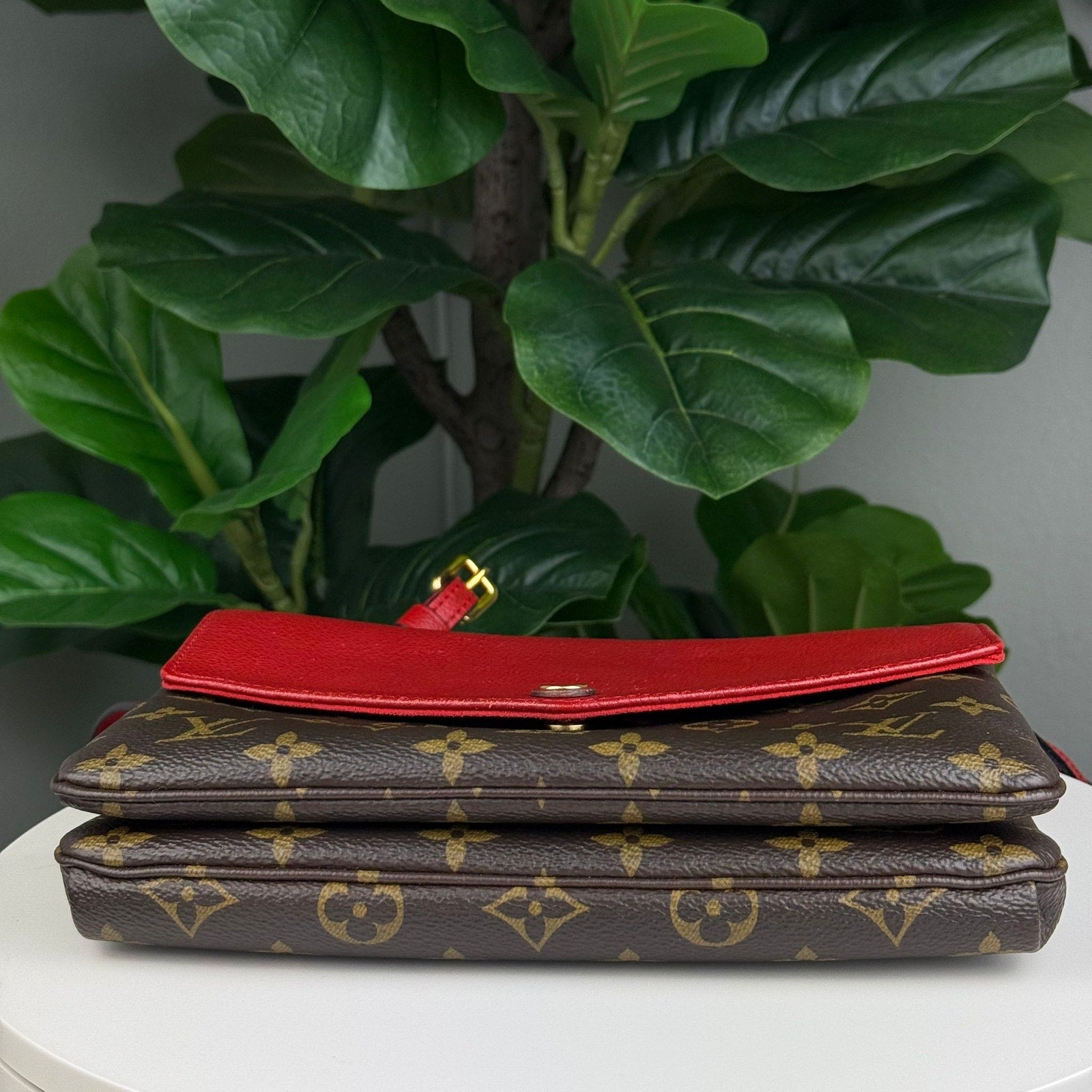 Authentic Louis Vuitton Monogram Twinset Bag