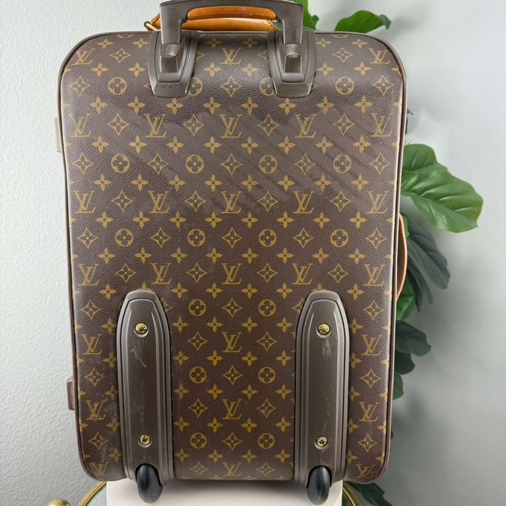 Authentic Louis Vuitton Monogram Pegase Rolling Luggage