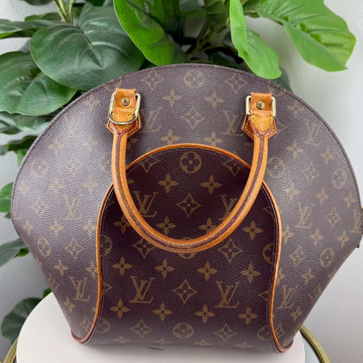 Authentic Louis Vuitton Monogram Ellipse MM Bag