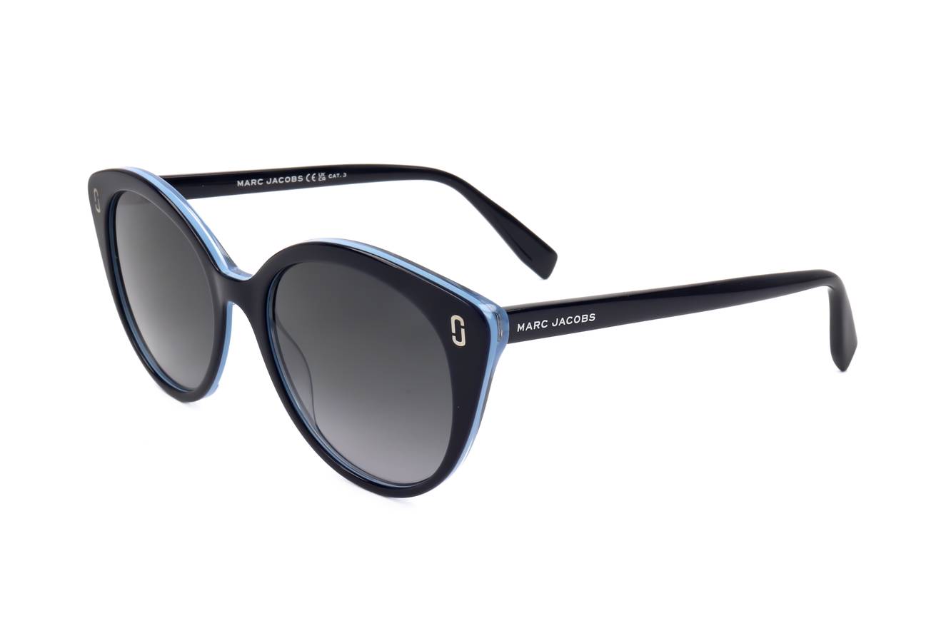 Authentic Marc Jacobs MJ 1120/S Runway Ladies Sunglasses Blue Dark Grey Gradient 53-18-140