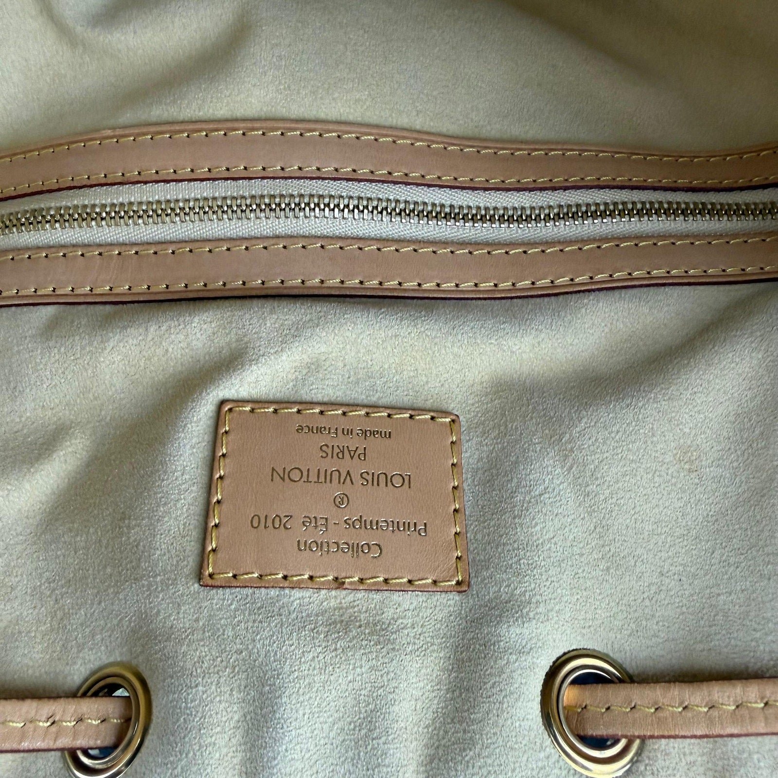 Louis Vuitton Limited Edition Argent Monogram Eden Neo Bag Authentic Pre Owned