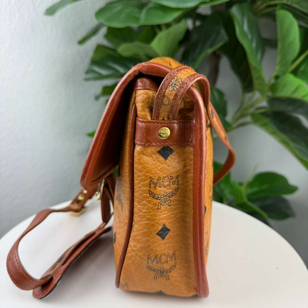 💎✨Authentic MCM Visetos Crossbody Bag