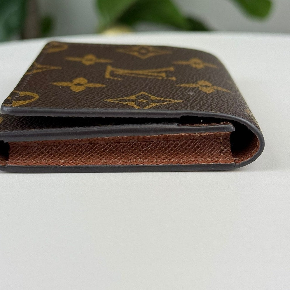 Authentic Louis Vuitton Envelope Carte de Visite Card Wallet