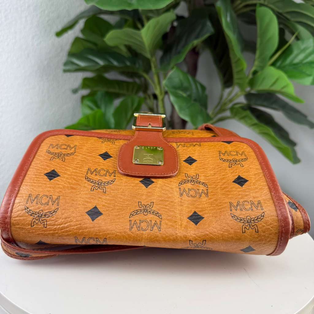 💎✨Authentic MCM Visetos Crossbody Bag