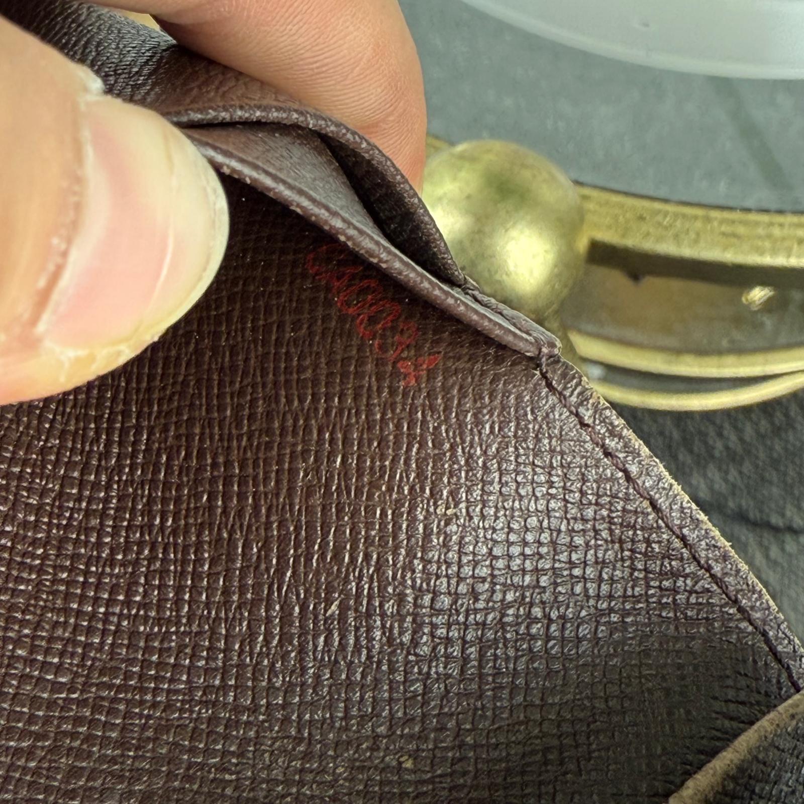 Authentic Louis Vuitton Monogram Canvas Porte Monnaie Tresor Wallet