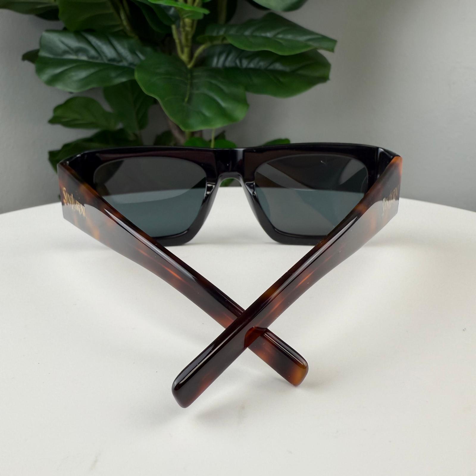 YS Saint Laurent Black Havana Sunglasses