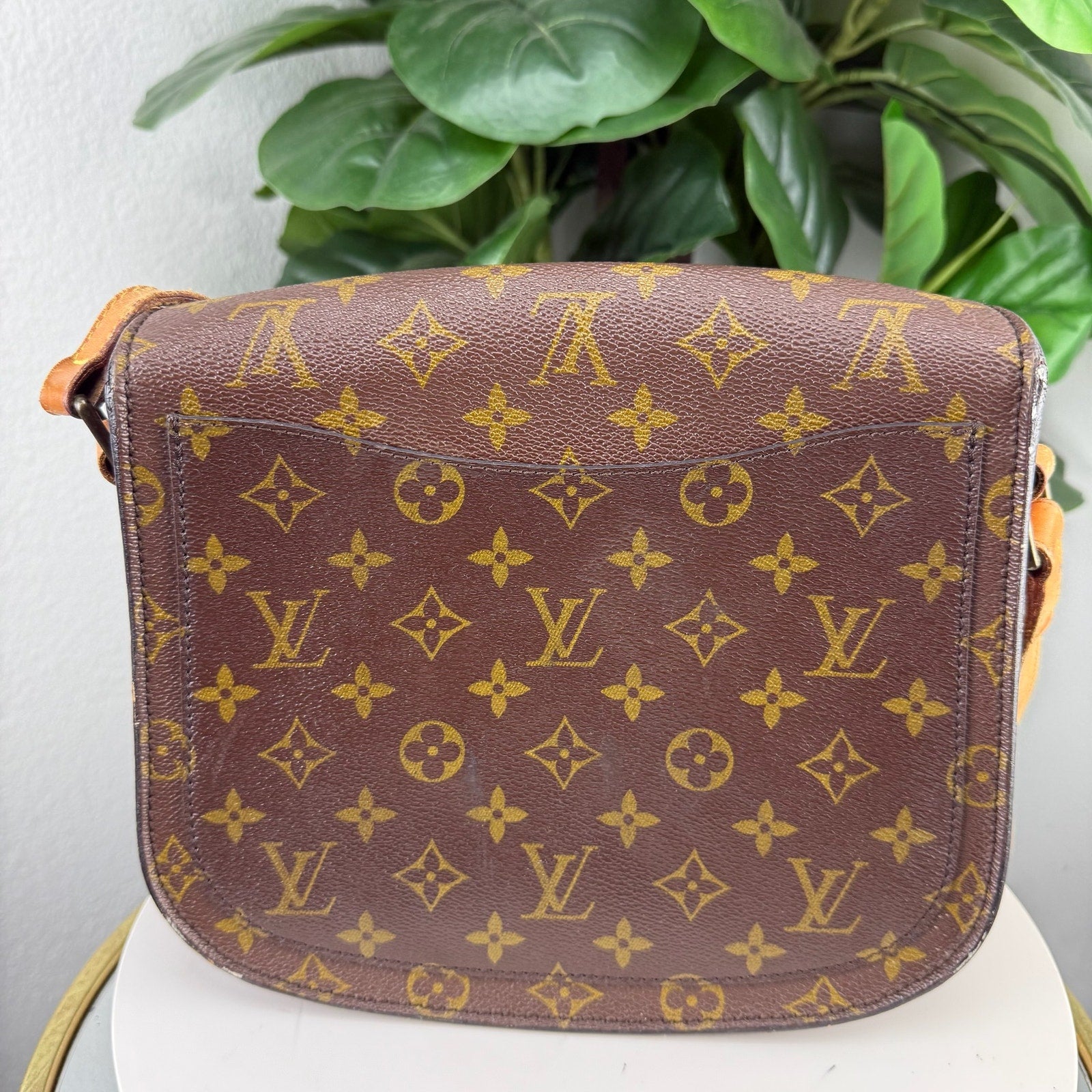 Louis Vuitton Monogram Saint Cloud GM Shoulder Bag