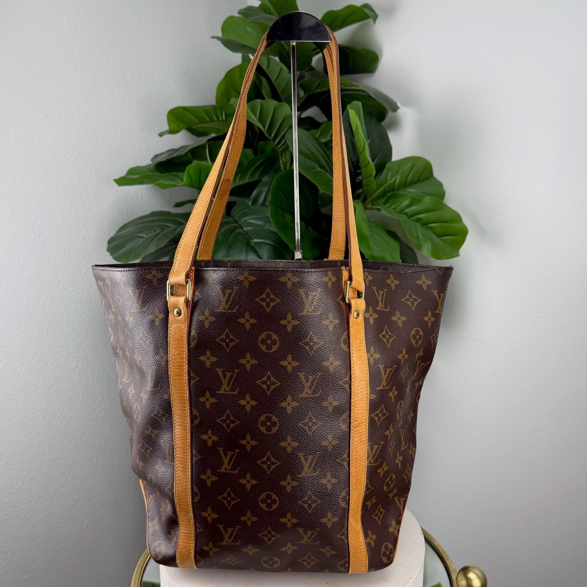 Authentic Louis Vuitton Sac Shopping Tote Bag Extra Large- Certificate of Authenticity included