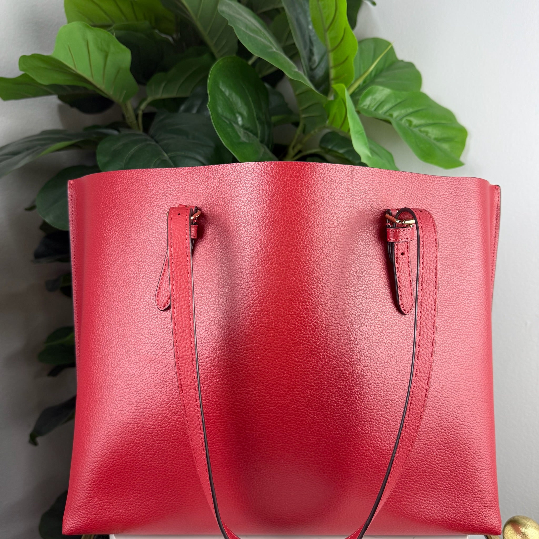 Authentic Coach Extra Large Tote Bag Red