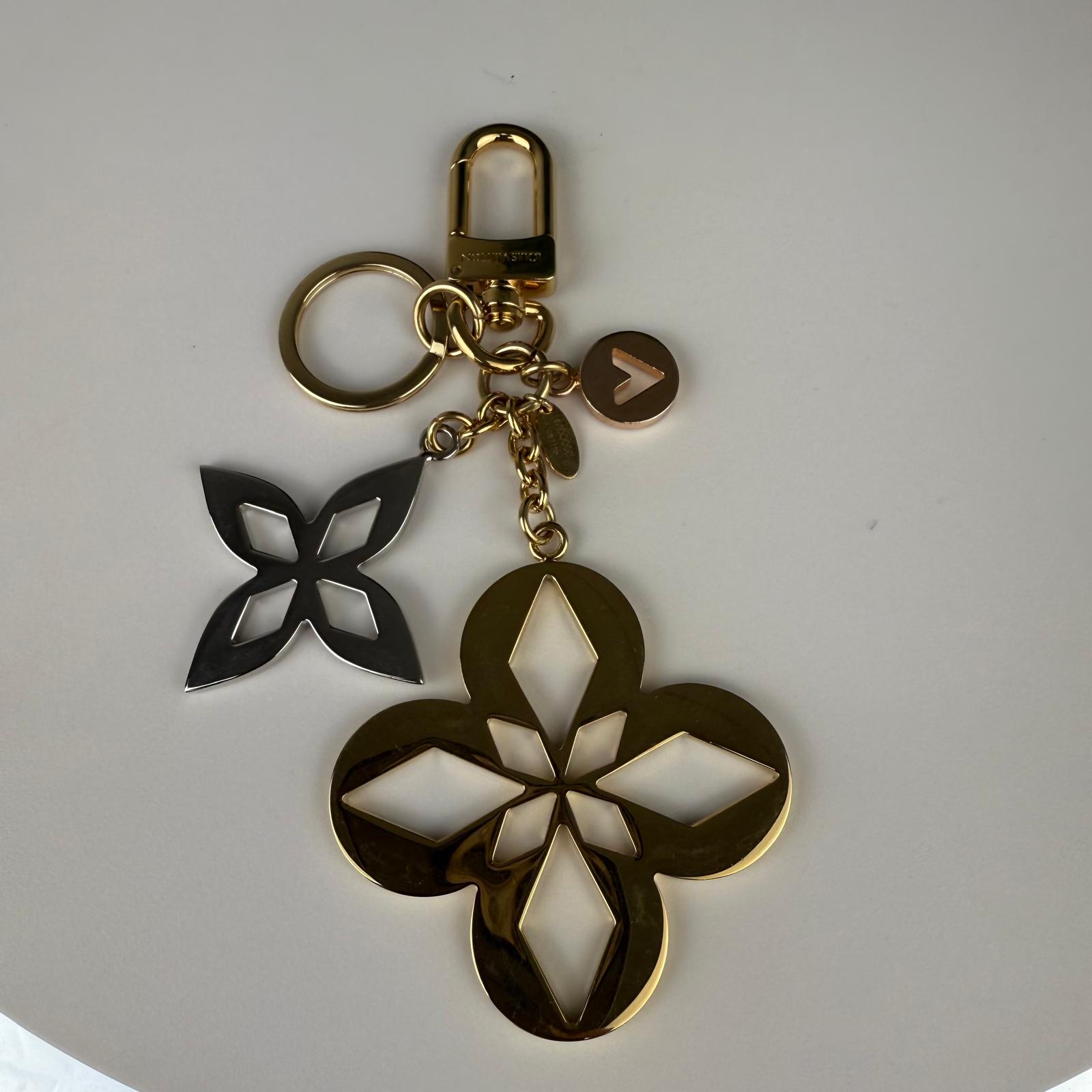 💎Authentic LOUIS VUITTON Malletage Blossom Bag Charm