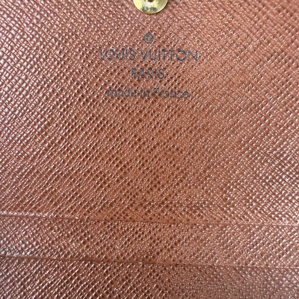 Authentic Louis Vuitton Monogram Porte-Monnaie Billets Tresor Bifold Wallet