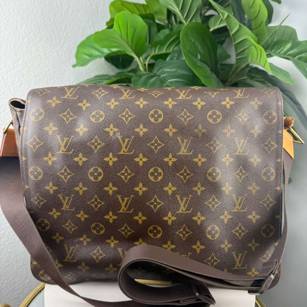 Authentic Louis Vuitton Monogram Abbesses Messenger Bag