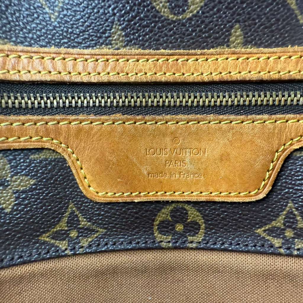 Authentic Louis Vuitton Monogram Sac Shopping Tote Bag -