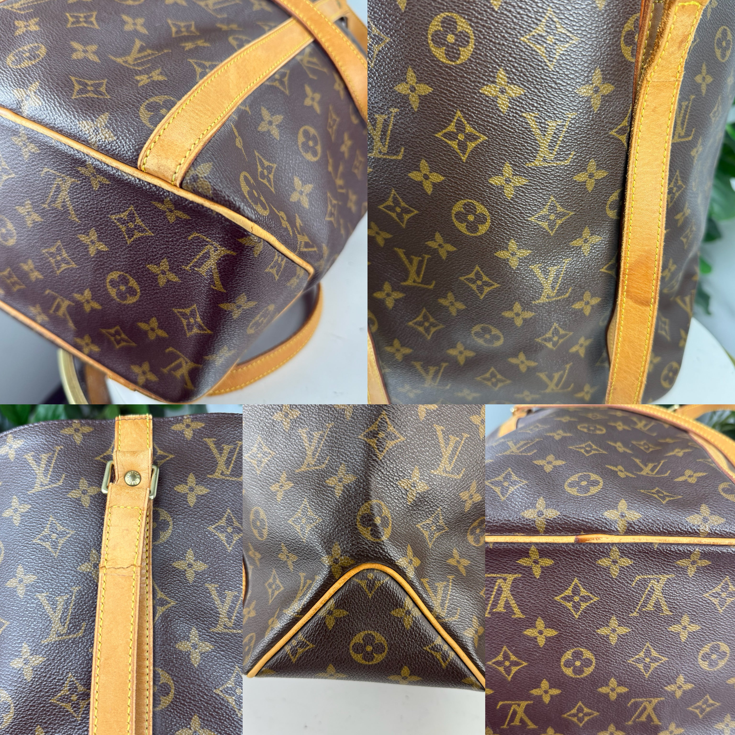 Authentic Louis Vuitton Sac Shopping Tote Bag Extra Large- Certificate of Authenticity included
