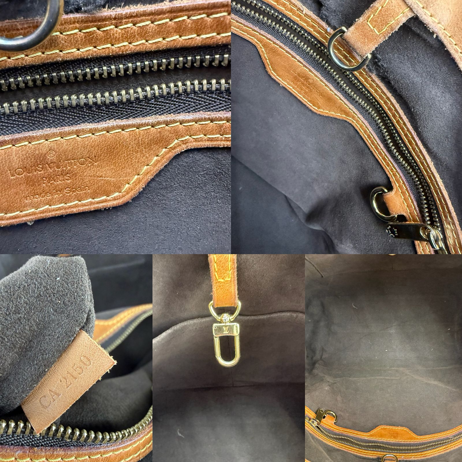 Louis Vuitton Monogram Canvas Wilshire MM Tote Bag