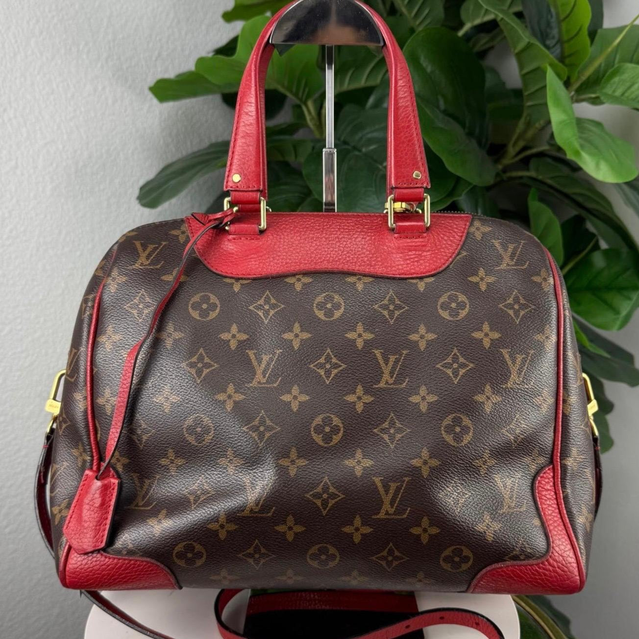 Authentic Louis Vuitton Monogram Retiro NM Poppy Bag