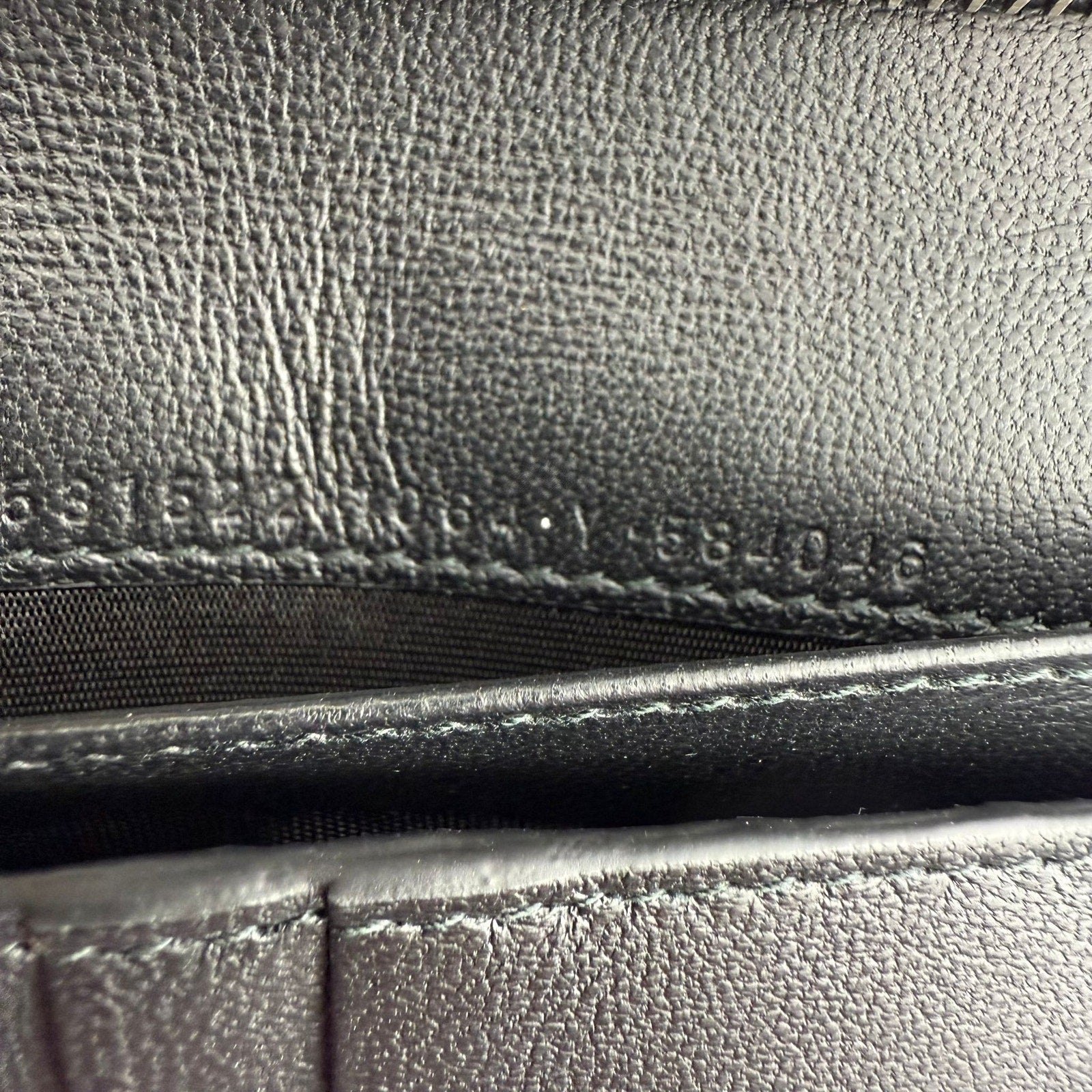 Authentic Balenciaga Chips Clutch Wallet in Black