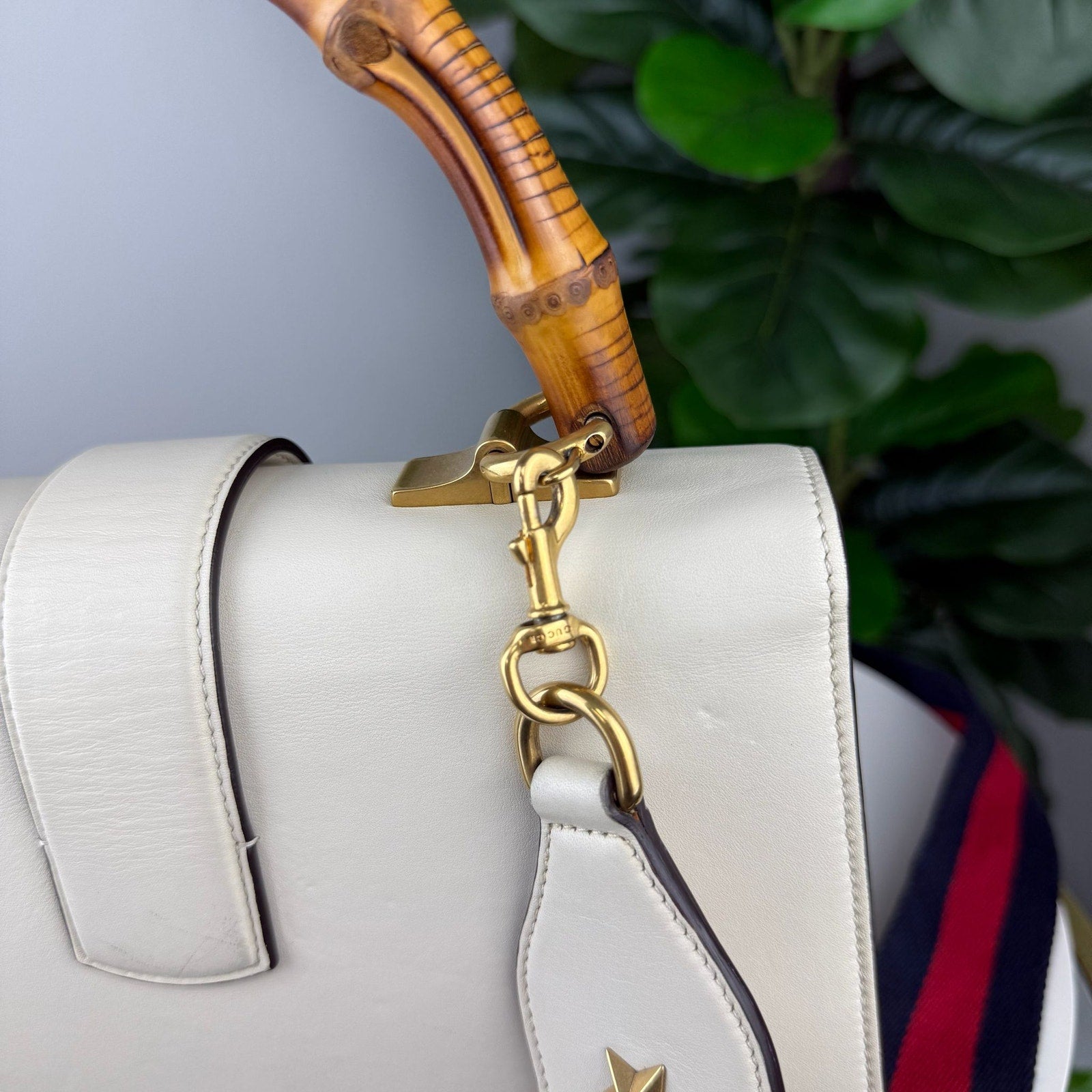 LIMITED EDITION Gucci Dionysus Bamboo Top Handle Bag