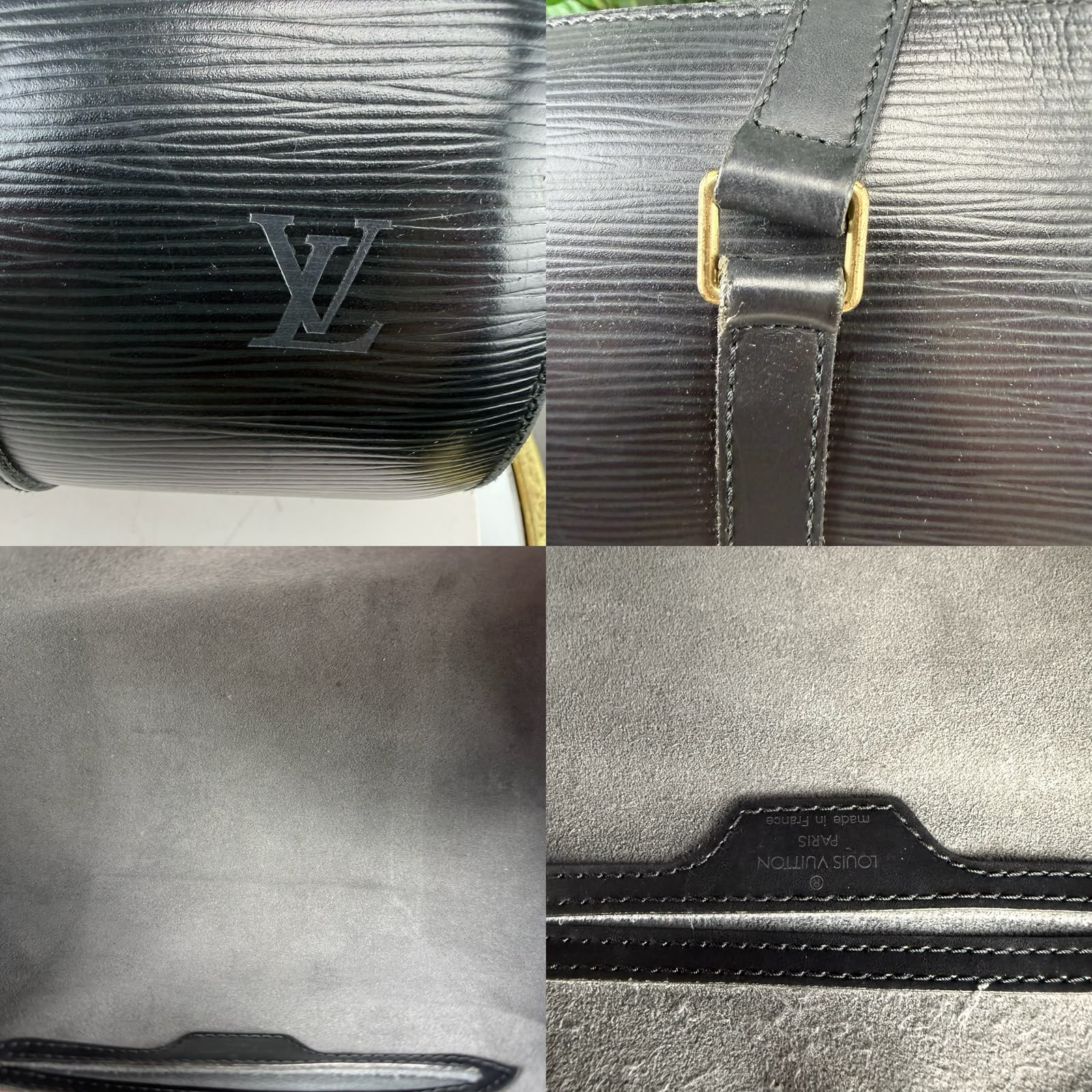 Authentic Louis Vuitton Soufflot Handbag