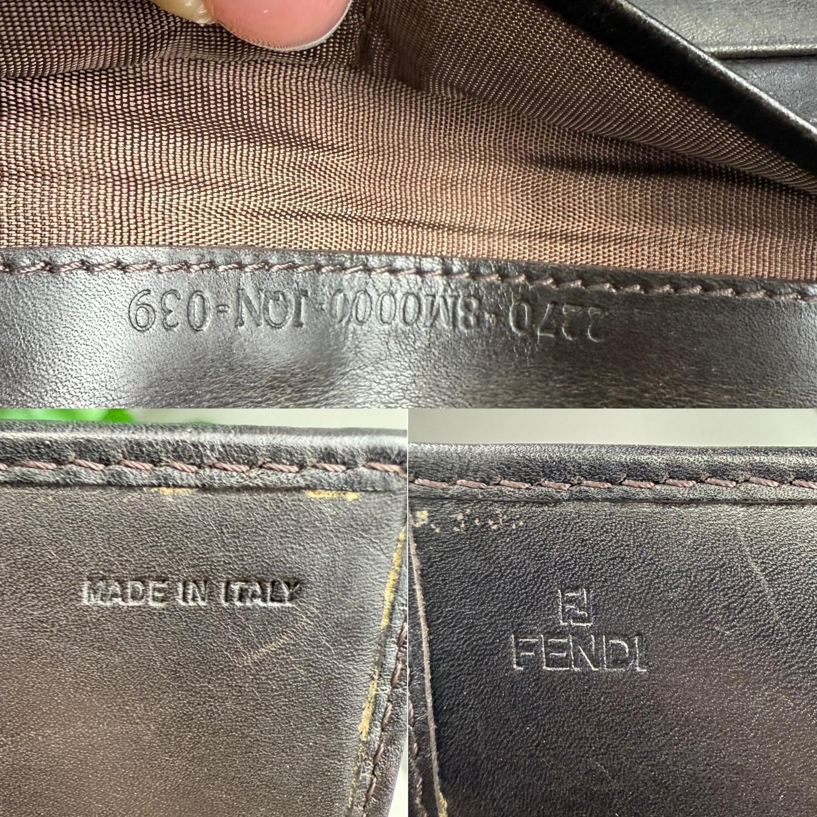 💎Authentic Fendi Zucca Continental Wallet