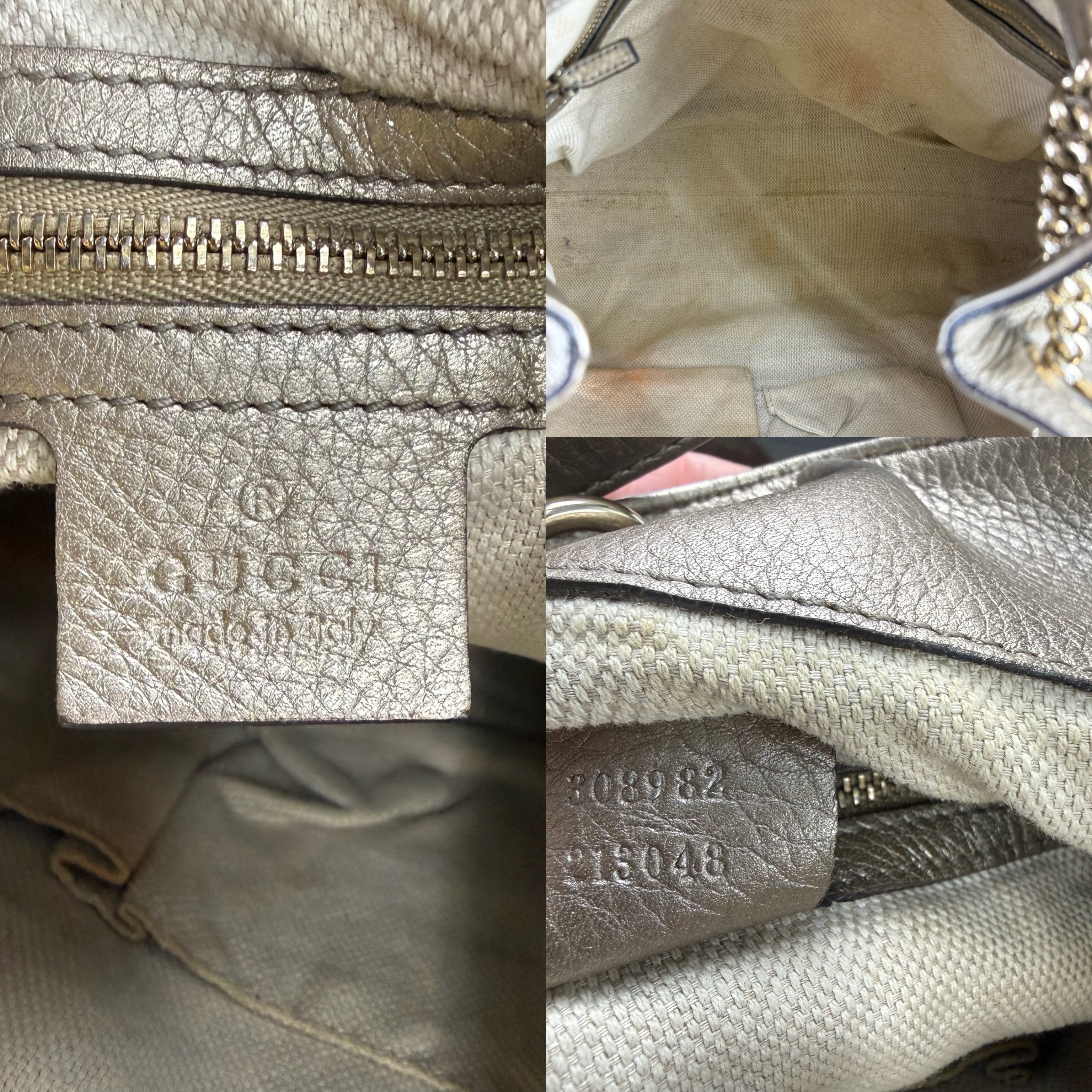 Authentic Gucci Soho Tassel Chain Bag