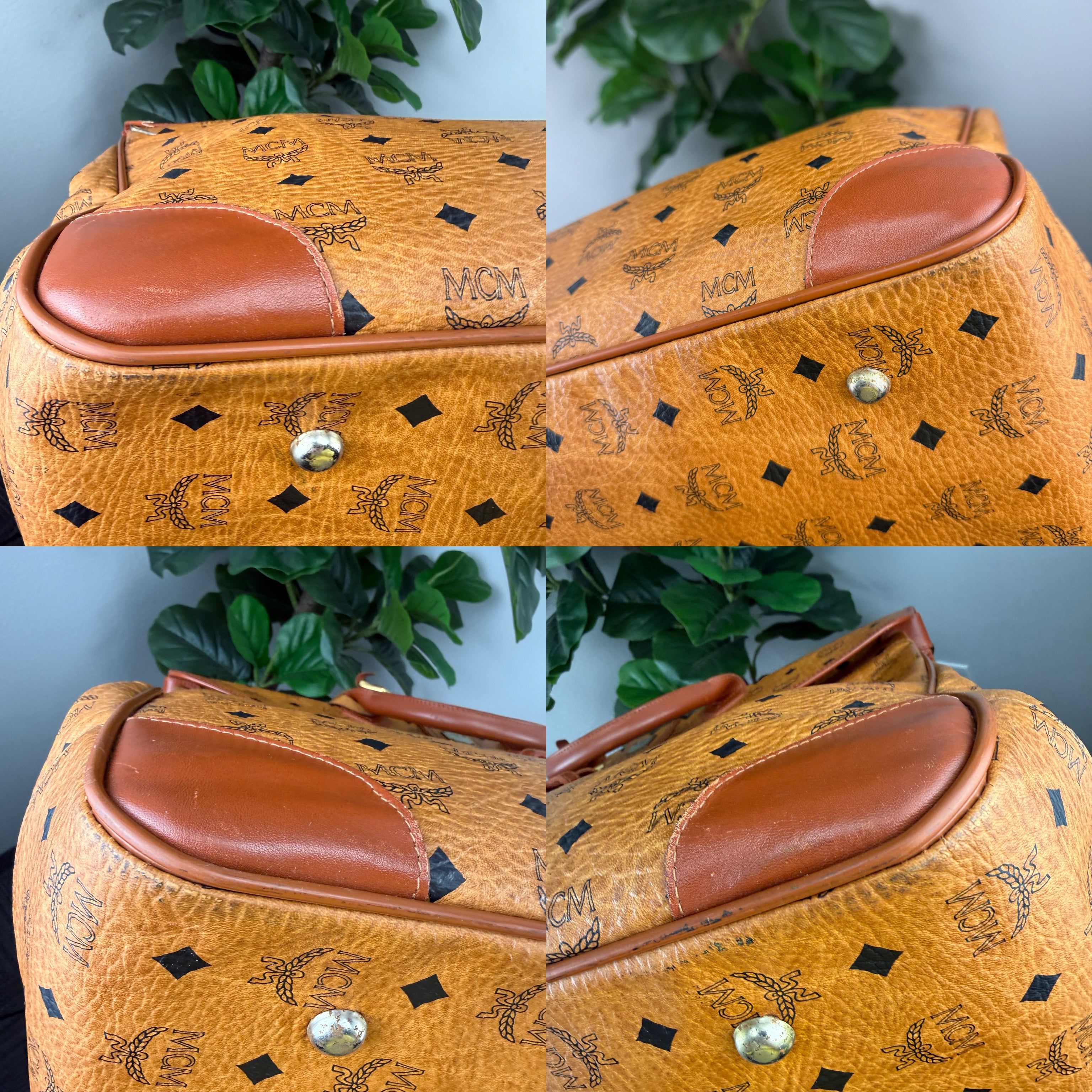 Authentic MCM Briefcase with strap