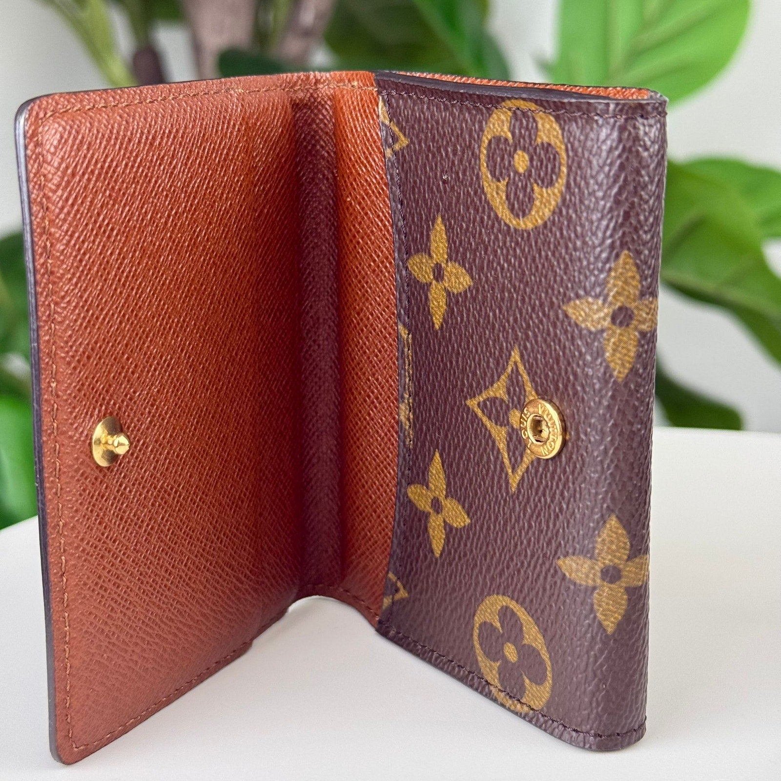 Authentic Louis Vuitton Monogram Ludlow Compact Wallet Small Wallet