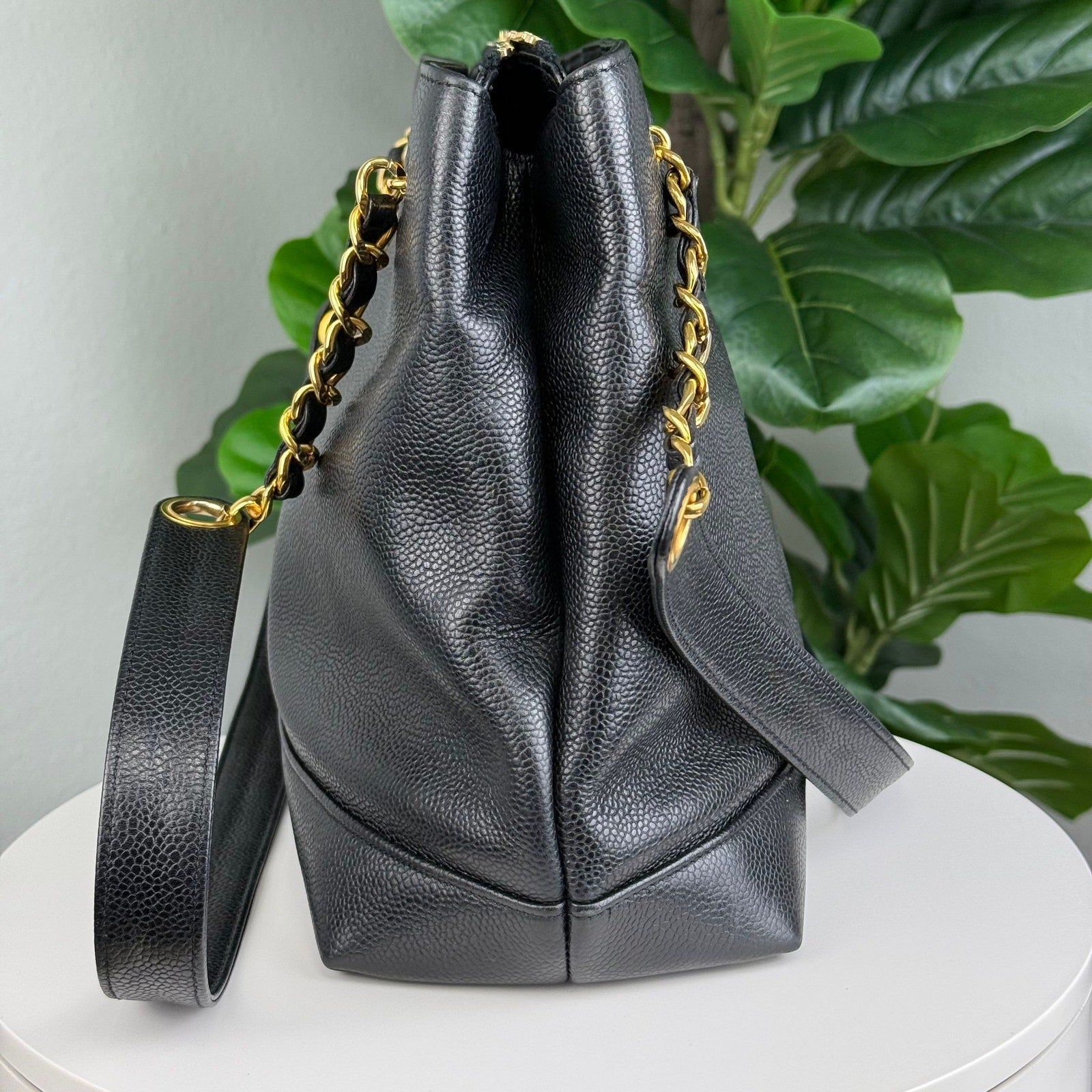 Authentic CHANEL COCO Mark Chain Shoulder Bag