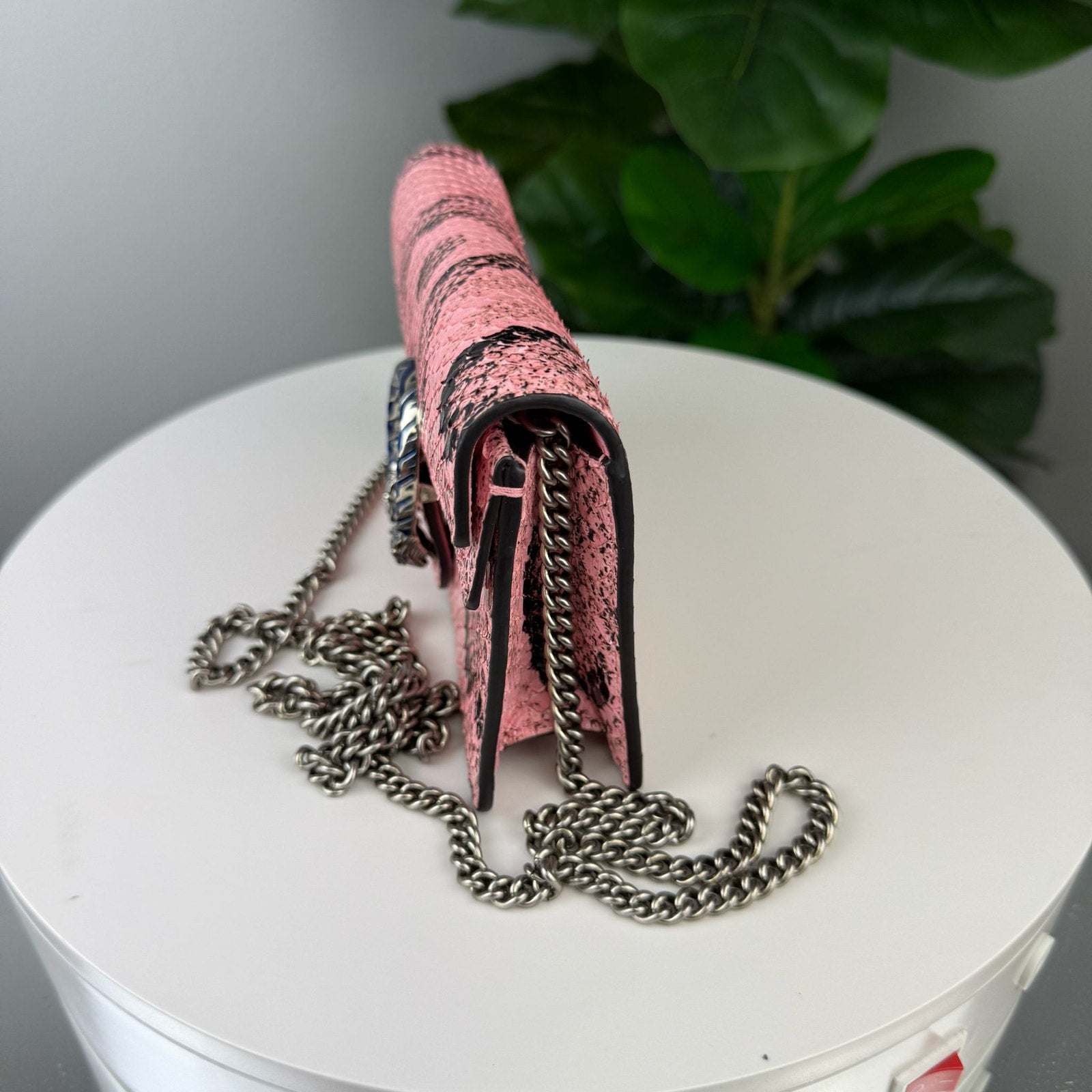 Authentic Gucci Dionysus Super Mini Python Bag