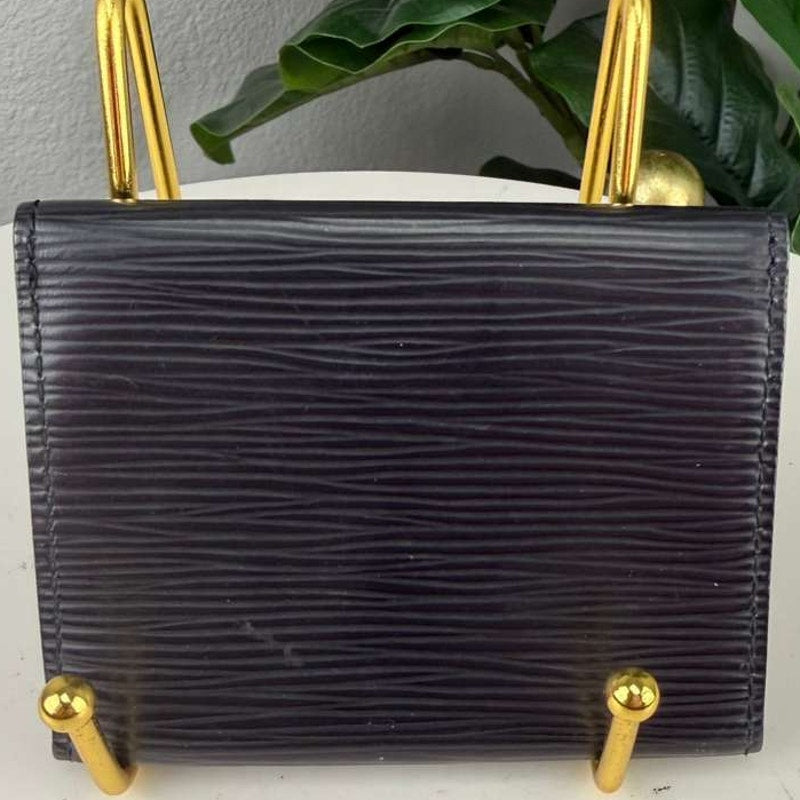 Authentic Louis Vuitton Epi Leather Black Wallet