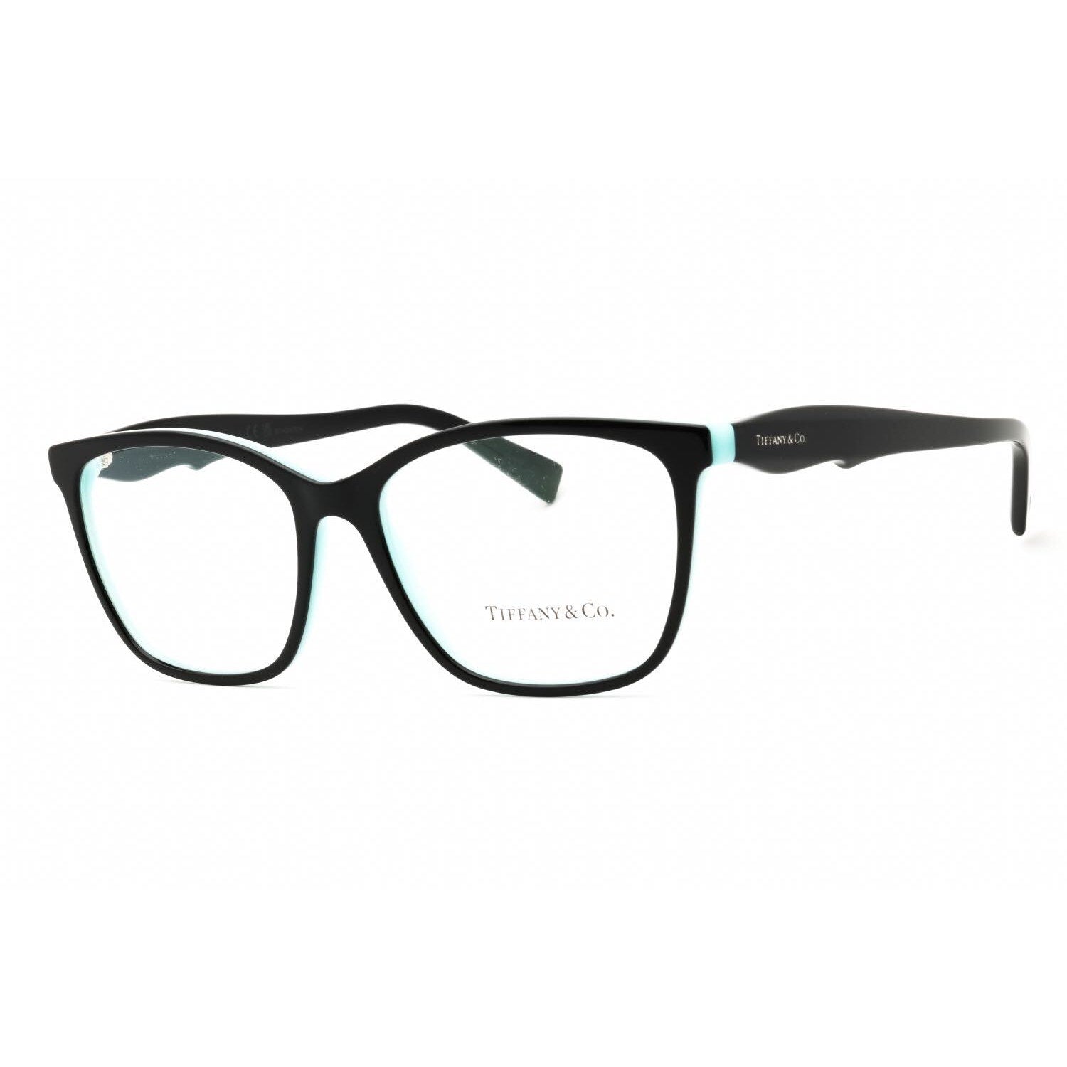 $600 Retail Tiffany & Co. Stylish Black Iconic Blue Sunglasses 56-16-140