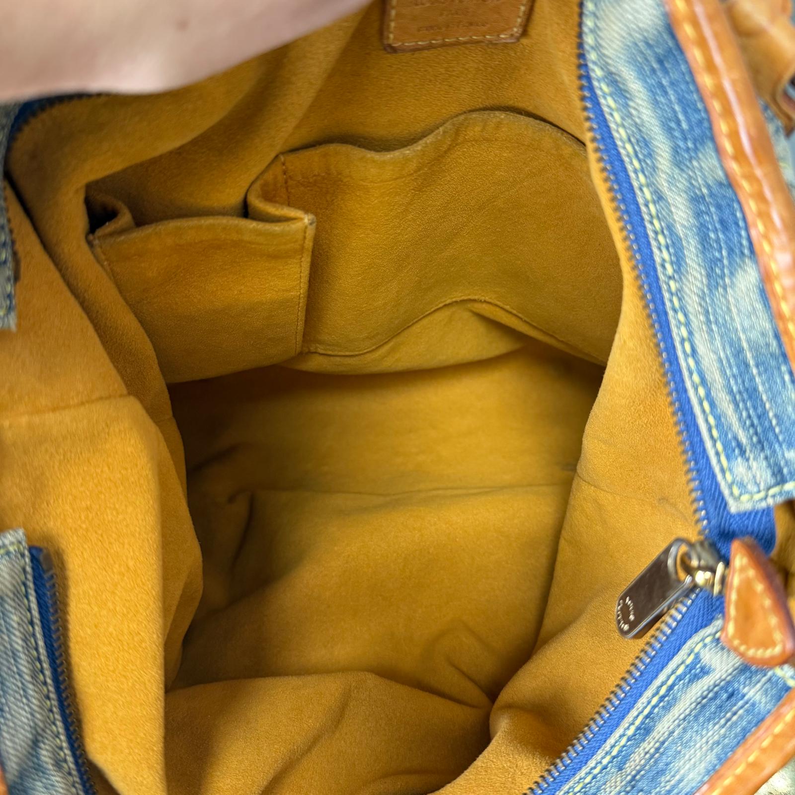 💎Authentic Louis Vuitton Blue in Denim Crossbody Bag