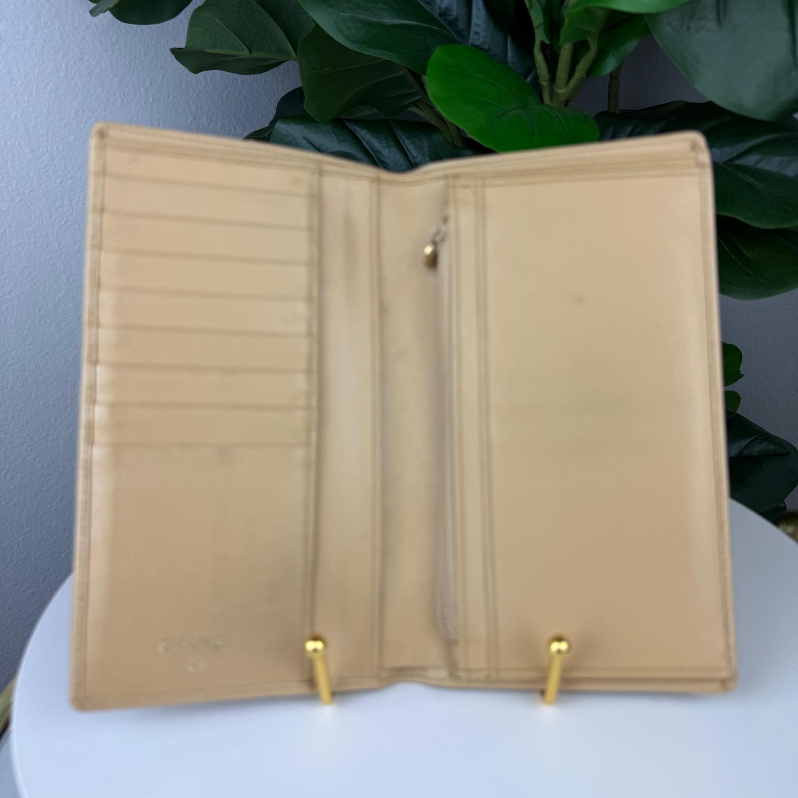 Authentic Chanel Classic Flap Long Wallet