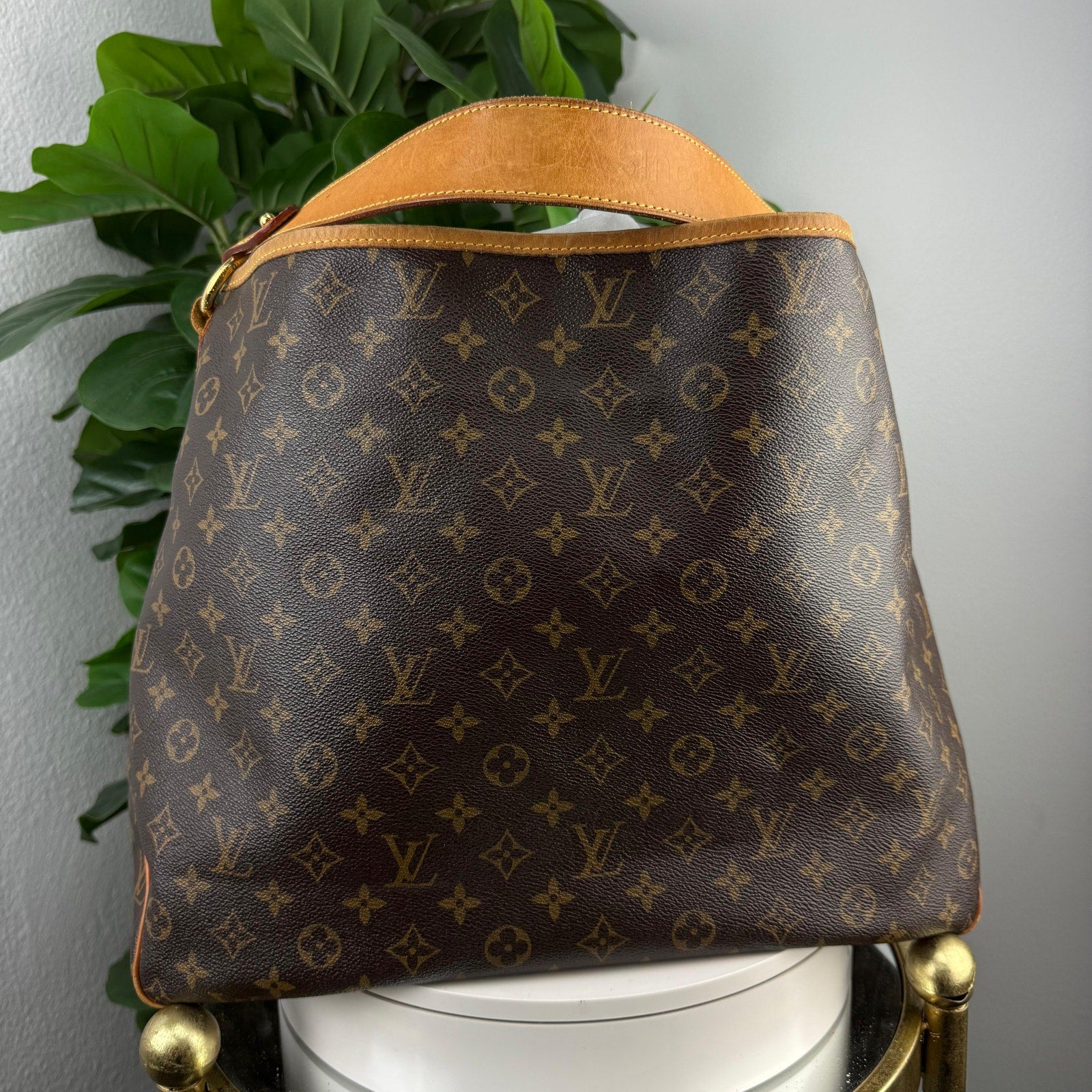 Authentic Louis Vuitton Monogram Canvas Delightful GM Bag