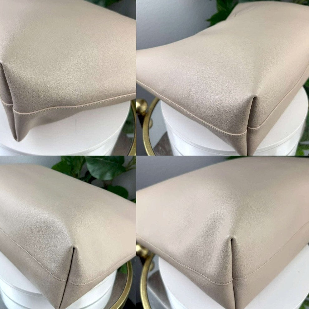 💎✨Authentic Saint Laurent Leather Detachable Monogram Shopping Tote Bag