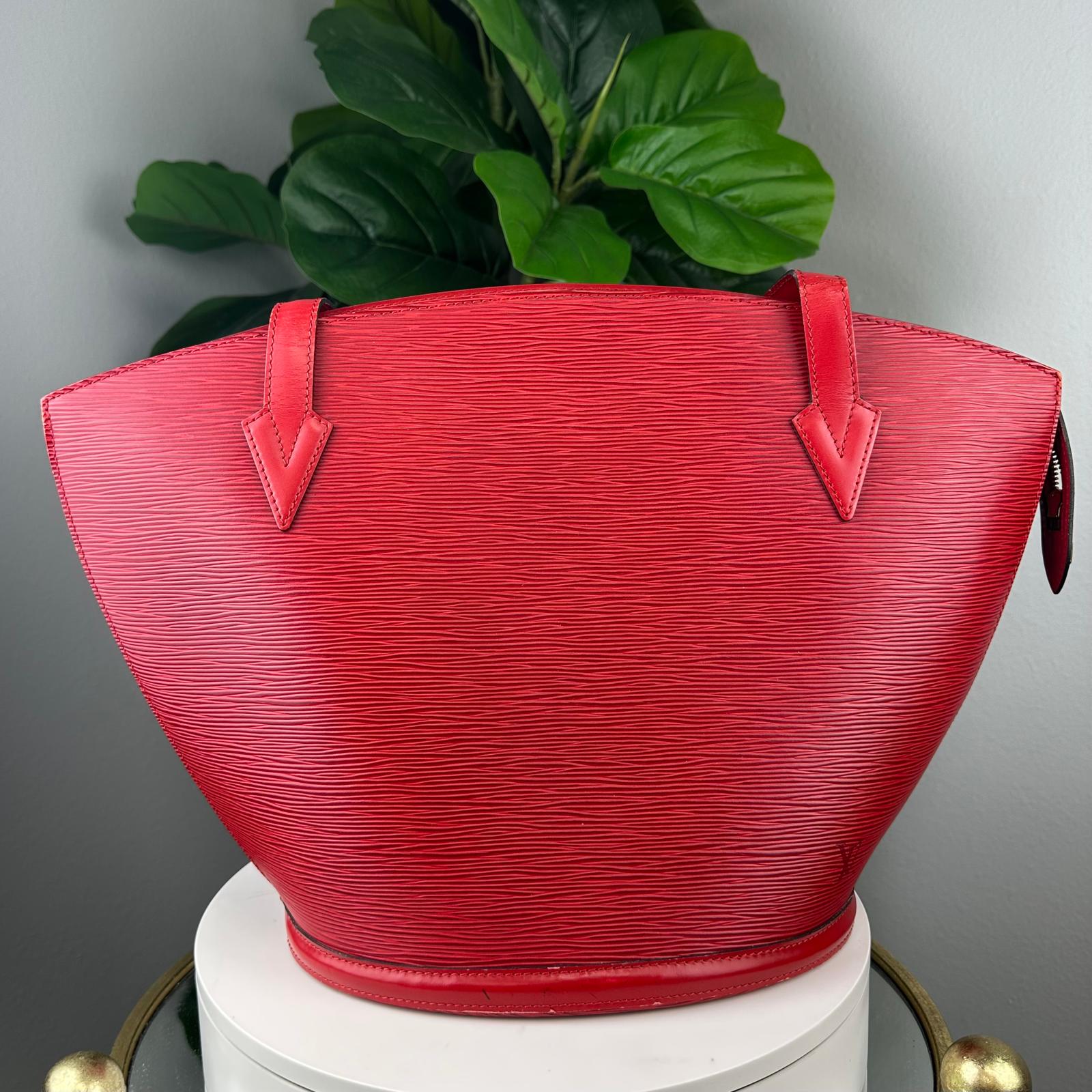 💎Authentic Louis Vuitton Epi Leather Saint Jacques PM Hand Bag