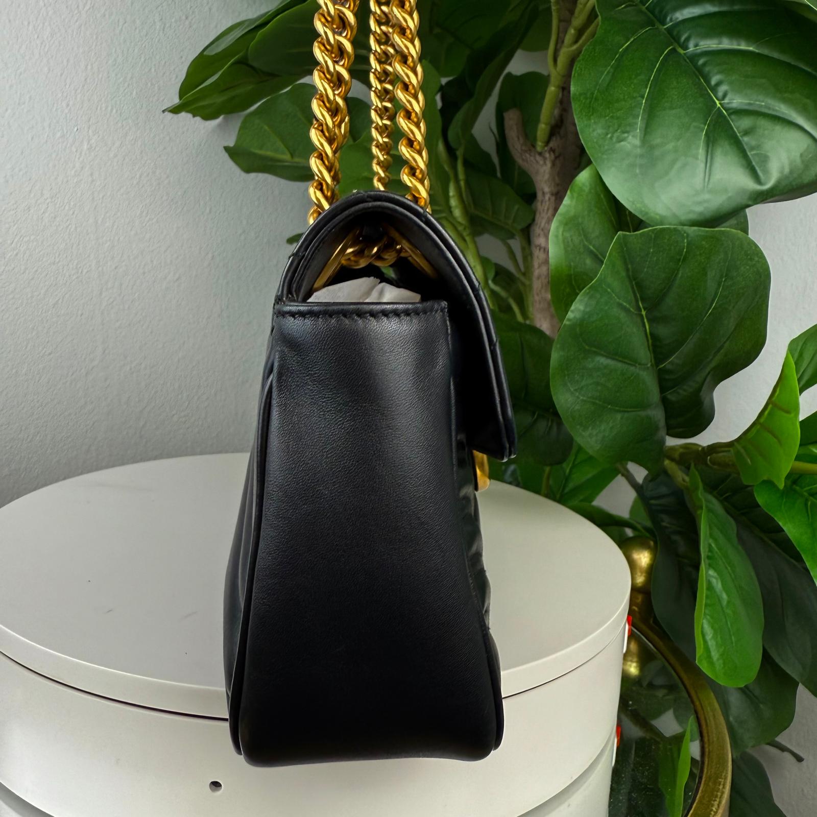 Authentic Gucci GG Marmont Matelasse Shoulder Bag