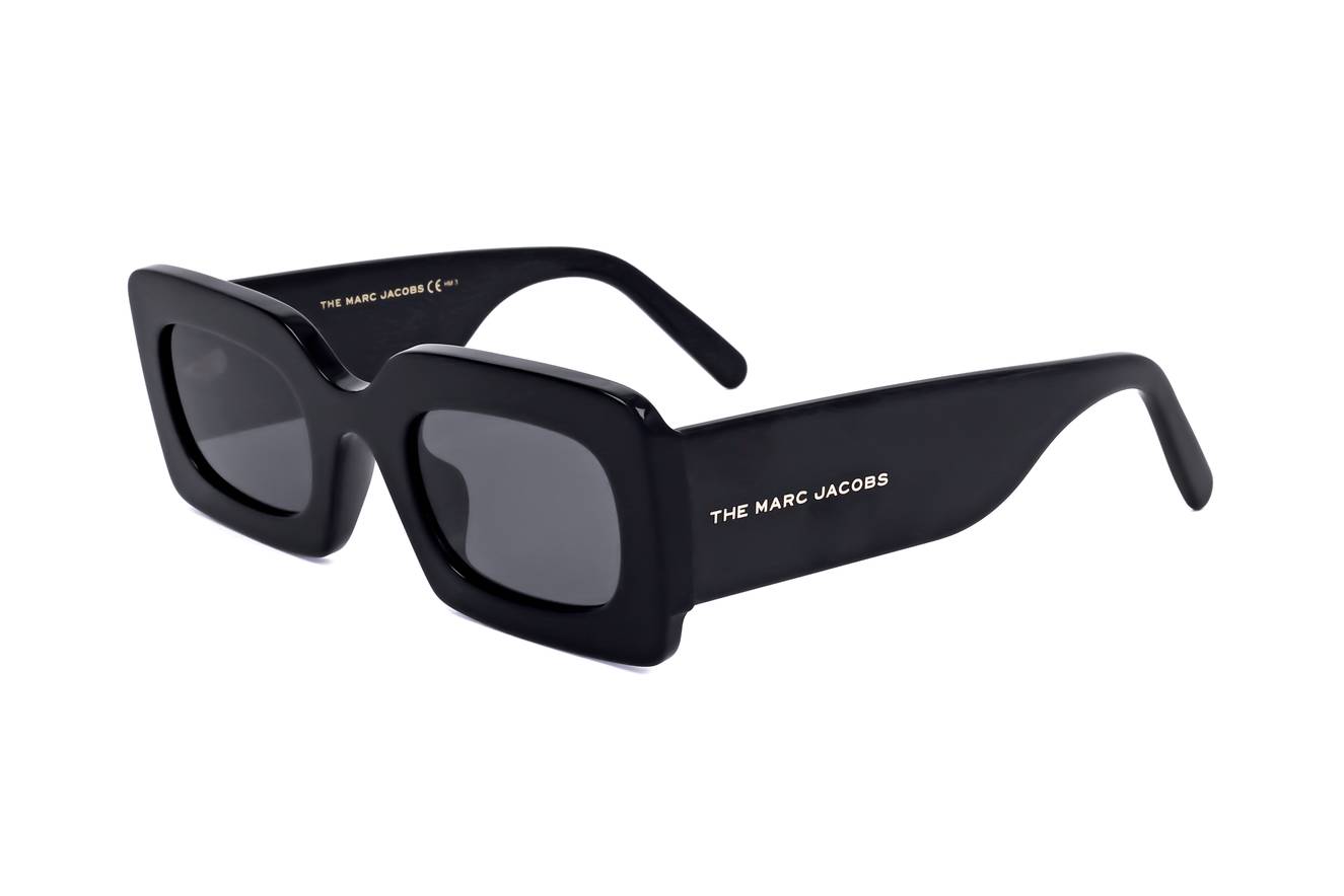Authentic Marc Jacobs MARC 488/N/S Ladies Sunglasses Black Grey 51-27-145