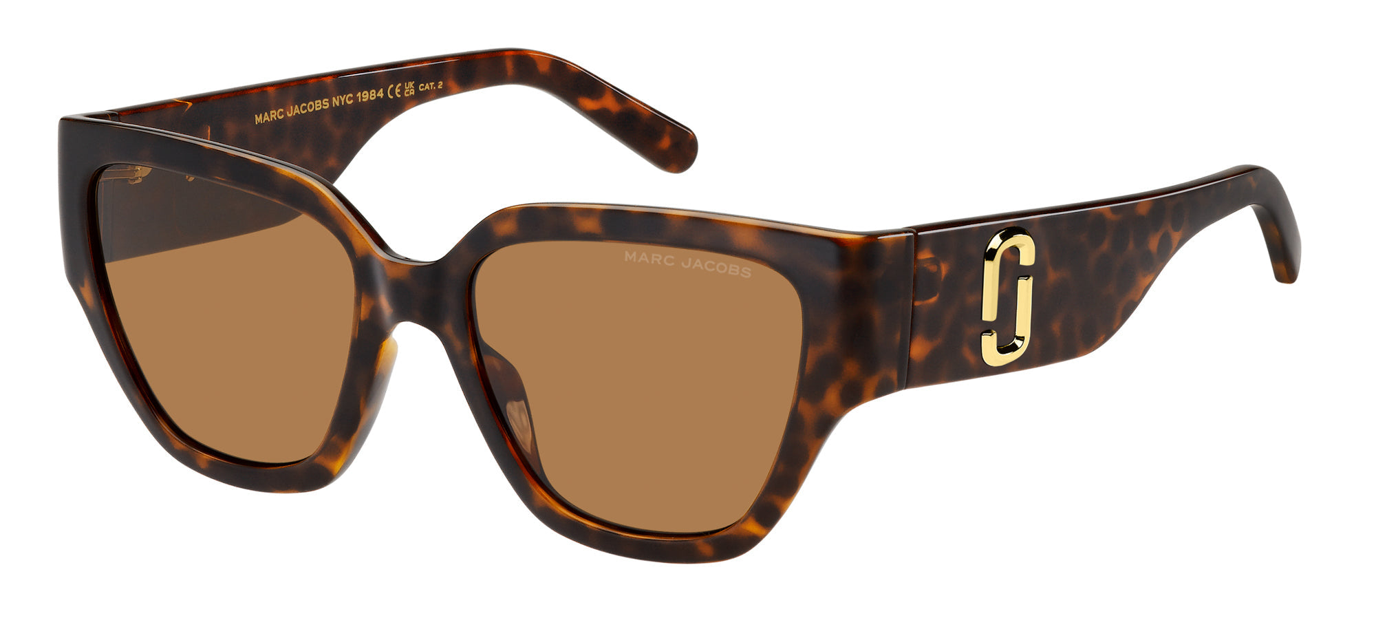 Authentic Marc Jacobs MARC 724/S Ladies Sunglasses Havana Brown 54-18-135