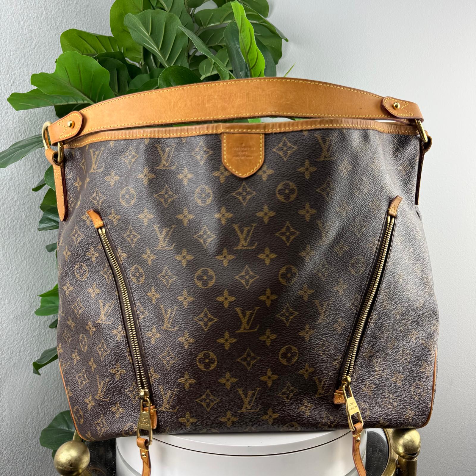 Authentic Louis Vuitton Monogram Canvas Delightful GM Bag