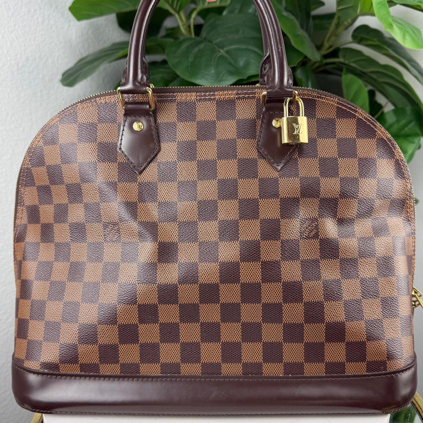 Authentic Louis Vuitton Alma PM Handbag