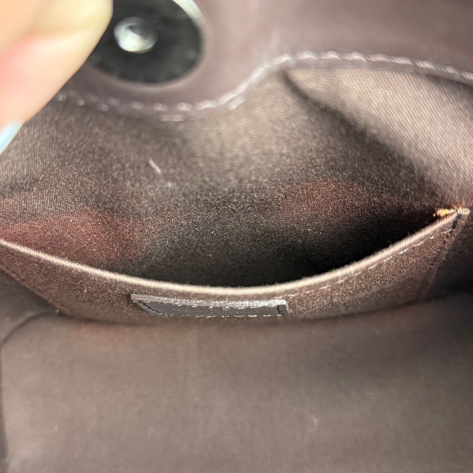 Authentic Louis Vuitton Epi Mandala PM Hand Bag Shoulder Bag Mocha
