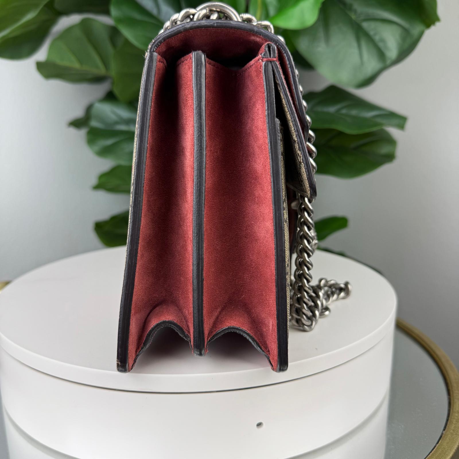 Authentic Gucci Dionysus Shoulder Bag GG Supreme Blooms